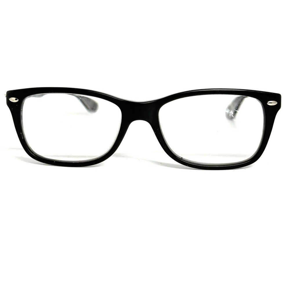 Ray-Ban RB 5228 5405 Black Grey Patterned Eyeglass Frames 53-17-140